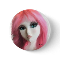 Pink, Nabi-Kiss buttons by candykiller Pink, Nabi-Kiss buttons