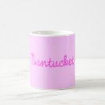 Pink Nantucket Coffee Mug