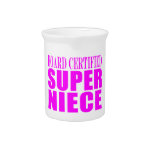 Pink Nieces Birthday & Christmas : Super Niece Pitcher