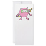 pink ninja monster custom rack card