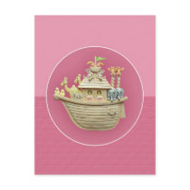 Pink Noah's Ark postcards