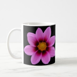 Pink Northwest Cosmos Flower Coffee Mug