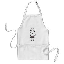 pink nurse apron