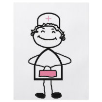 pink nurse flyer