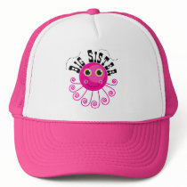 Pink Octopus Big Sister T-shirts and Gifts hats
