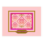 Pink Olive  Congratulations Post Card