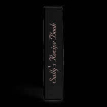 Pink on Black Damask Print Binder binders