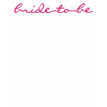 pink on pink "bride-to-be" cami t-shirts
