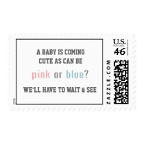 PINK OR BLUE? Postage