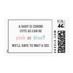 PINK OR BLUE? Postage