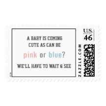 PINK OR BLUE? Postage
