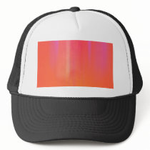 Pink & Orange Abstract Artwork: Mesh Hats