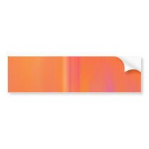 Pink & Orange Motion Blur: Bumper Stickers
