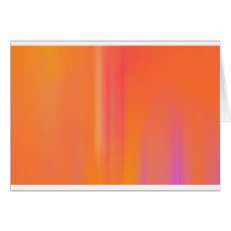 Pink & Orange Motion Blur: Greeting Cards