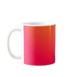 Pink & Orange Motion Blur: mugs