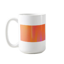 Pink & Orange Motion Blur: Mug