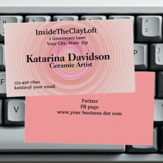 Pink & Orange Spiral Classic profilecard