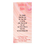 Pink & Orange Spirals rack cards