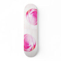 Pink Orbs Skate Deck