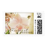 Pink Orchid • August Wedding Stamp