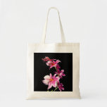 Pink Orchid. Canvas Bags