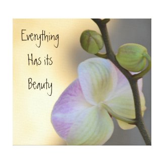 Pink Orchid Expression zazzle_wrappedcanvas
