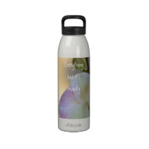 Pink Orchid Expression Reusable Water Bottle