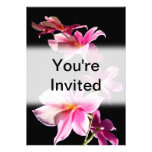 Pink Orchid. Invitations