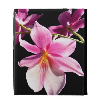Pink Orchid. iPad Folio Cover