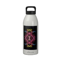 Pink Orchid Reusable Water Bottles
