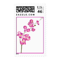Pink Orchid Stamp stamps