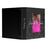 Pink Orchid Wedding binder