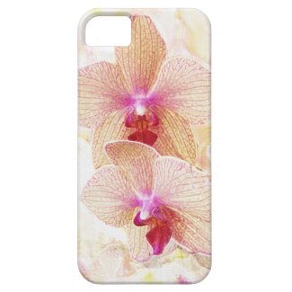 pink orchids iphone 5 case