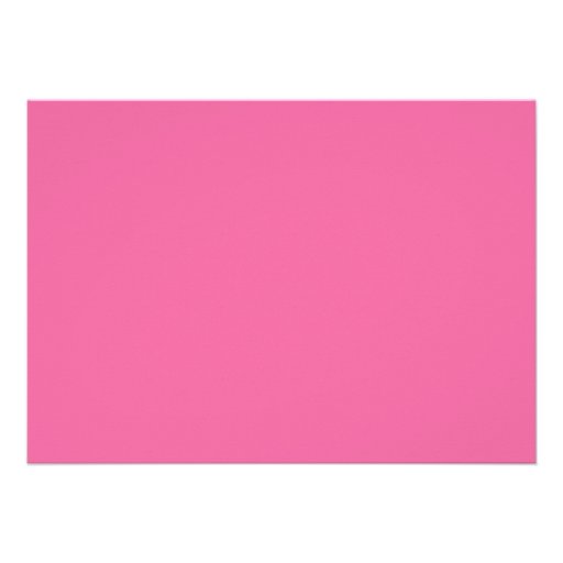 Pink Ornate Cross Damask Girl Baptism Christening Announcements