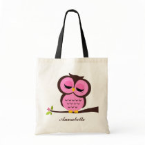 Pink Owl Bag