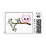 Pink Owl Stamps