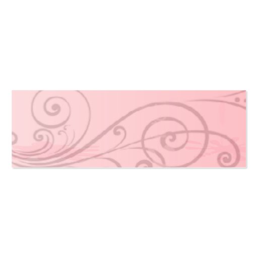 Pink Paint Splat Business Card Template (back side)