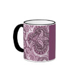 Pink Paisley Coffee Mug
