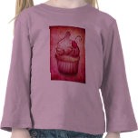 pink paisley cupcake