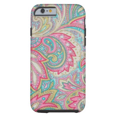 Pink Paisley iPhone 6 Case