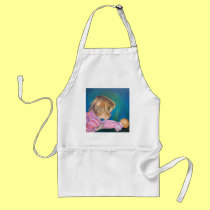 Pink Pajamas Apron aprons
