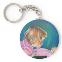 Pink Pajamas Keychain