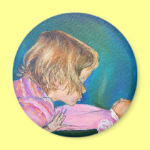 Pink Pajamas Magnet