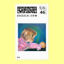 Pink Pajamas Postage postage