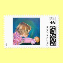 Pink Pajamas Postage postage