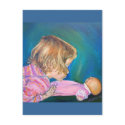 Pink Pajamas Postcard postcard