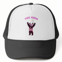Pink Panda Badminton Hats