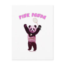 Pink Panda Badminton