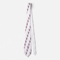Pink Panda Badminton Custom Tie
