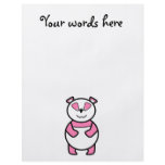 Pink panda bear full color flyer